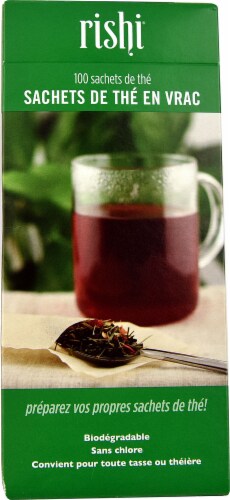 Rishi Tea Loose Leaf Tea Filters Perspective: front