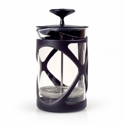 Primula Tempo Coffee Press - Black Perspective: front