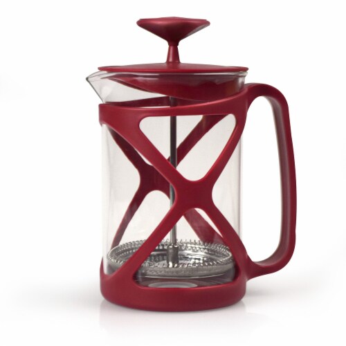 Primula Tempo Coffee Press - Red Perspective: front