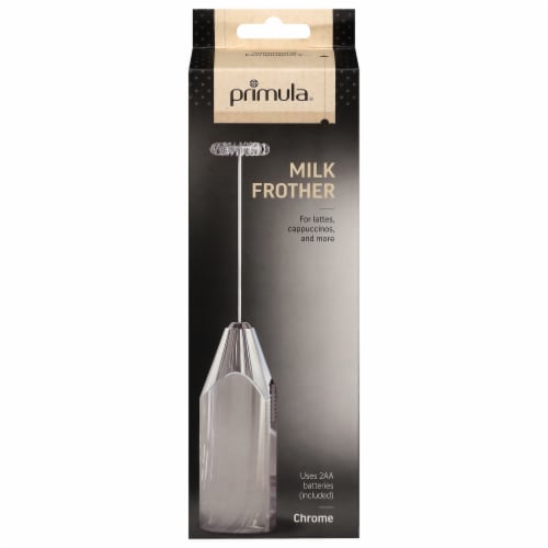 Primula® Handheld Battery Operated Milk Frother - Chrome, 1 ct - Fry's Food  Stores