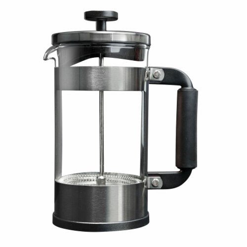 Primula Melrose Coffee Press - Gunmetal Perspective: front