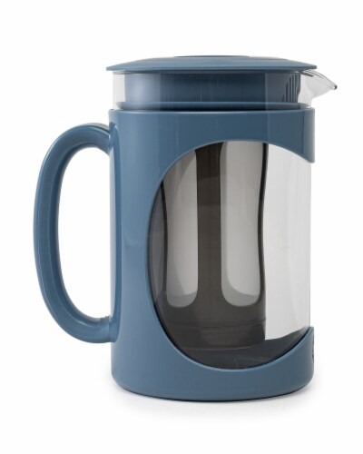 Primula Burke Cold Brew Coffee Maker - Blue Perspective: front
