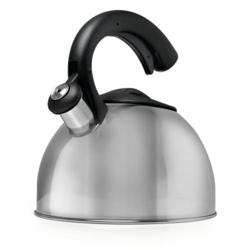 Primula Today Colin Stainless Steel 3-qt Whistling Kettle - Brushed Perspective: front