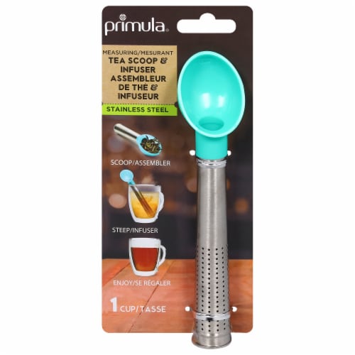 Primula® Measuring Tea Scoop and Infuser - Teal Perspective: front