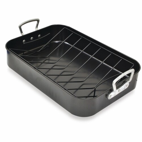 Ecolution Kitchen Extras Roaster Pan with Rack Perspective: front