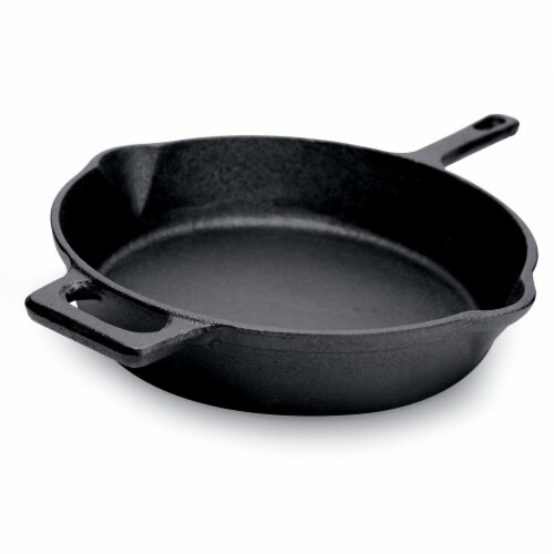 Ecolution Farmhouse Pre-Seasoned Cast Iron Skillet Perspective: front