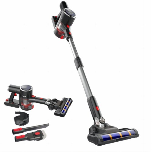 SUGIFT 4-in-1 Lightweight Stick Vacuum Cleaner with LED Display, 20KPa，Professional Grade Perspective: front