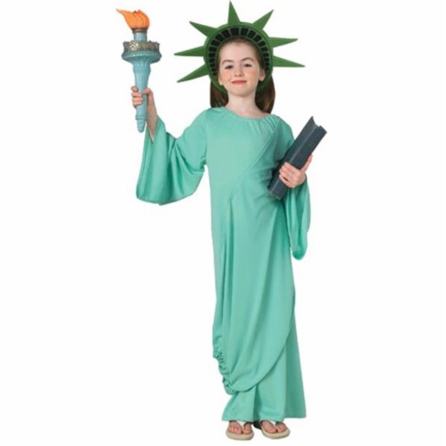 Costumes For All Occasions Statue Of Liberty Child Small Costume Perspective: front