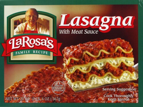 La Rosa's Lasagna Perspective: front