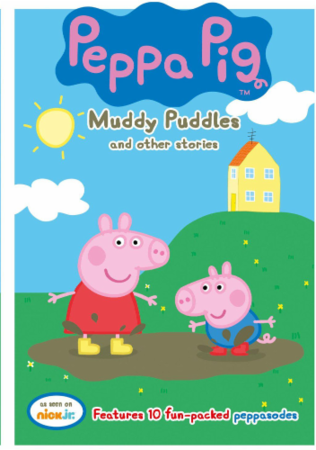 Peppa Pig: Muddy Puddles (2015 - DVD) Perspective: front