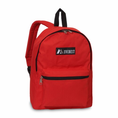 Everest Basic Backpack - Red Perspective: front