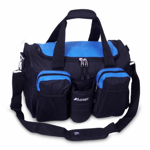 Everest Sports Duffel - Royal Blue/Black Perspective: front