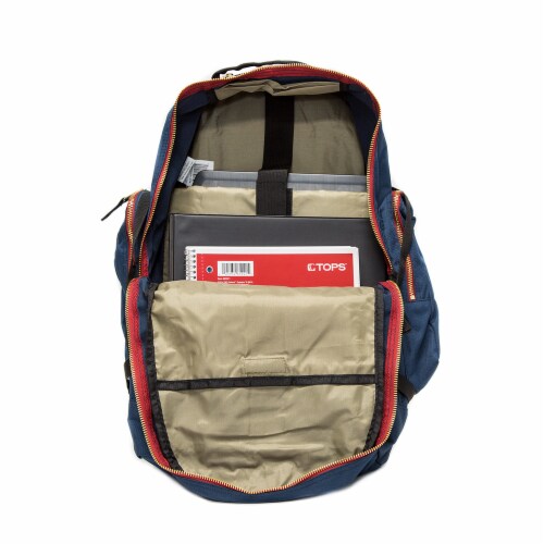 Everest Daypack with Laptop Pocket - Navy Perspective: front