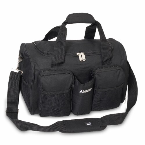 Everest Sports Duffel - Black Perspective: front
