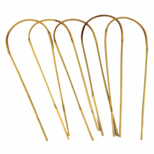 Eastern Star BU120ES5 16 in. Bamboo U Trellis Stakes - Pack of 5 Perspective: front