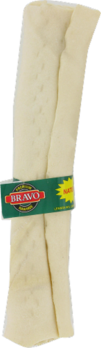 Bravo Natural Retriever Rawhide Roll Perspective: front