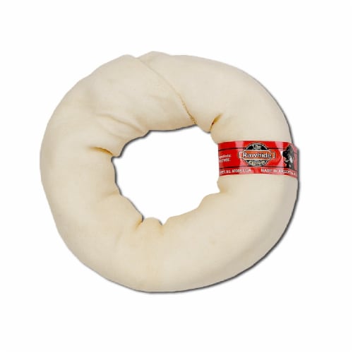 The Rawhide Express Natural Donut Ring Perspective: front