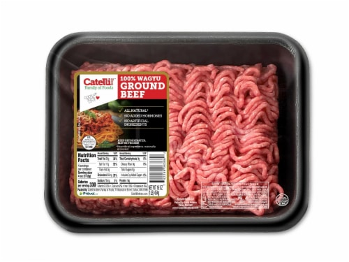 Catelli Wagyu Ground Beef Perspective: front