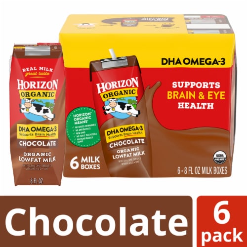 Horizon Organic DHA Omega-3 Lowfat Chocolate Milk