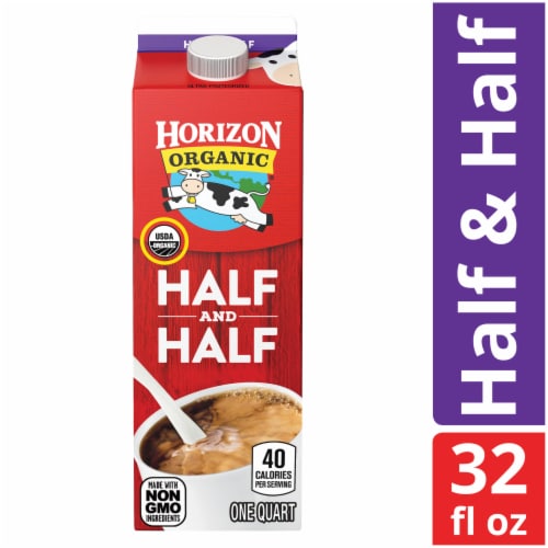 Horizon Organic® Half & Half Cream, 1 qt - Ralphs