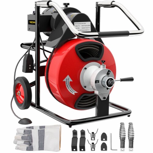 Sewer drain cleaning shop equipment