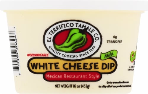 El Terrifico White Cheese Dip Perspective: front
