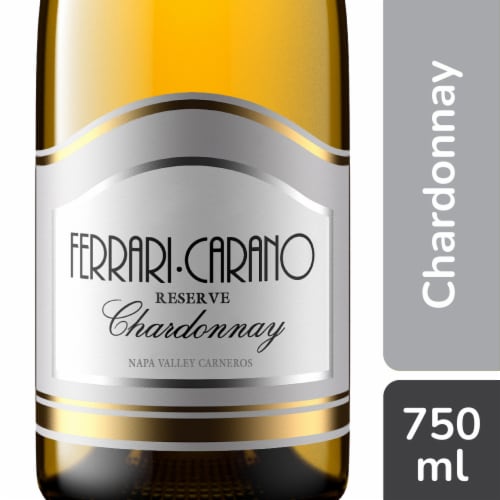 Ferrari Carano Reserve Chardonnay California White Wine Perspective: front