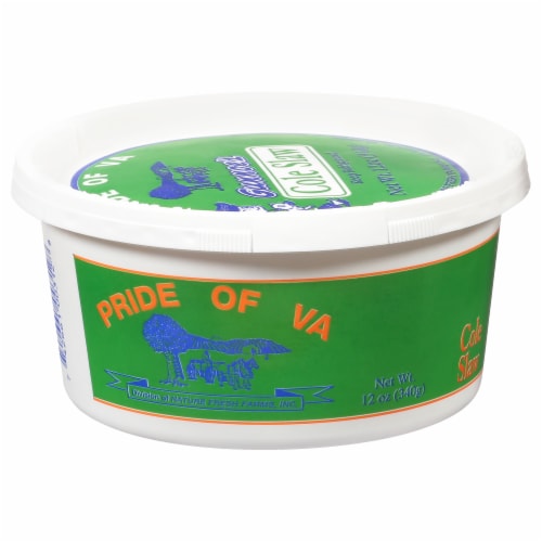 Nature Fresh Proud of VA Cole Slaw Perspective: front