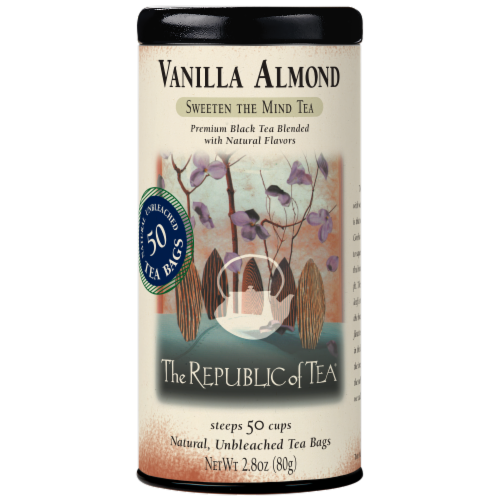 The Republic of Tea Vanilla Almond Tea Bags