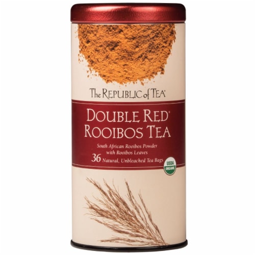 The Republic of Tea Double Red Rooibos Tea Bags Perspective: front