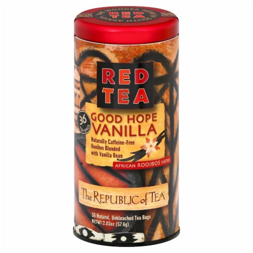 The Republic of Tea® Good Hope Vanilla Red Tea Perspective: front