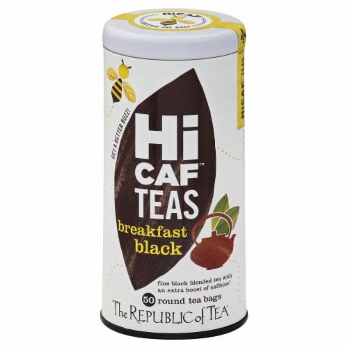 The Republic of Tea Hi Caf Breakfast Black Tea Perspective: front
