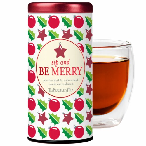 The Republic of Tea Sip and Be Merry Holiday Gift Black Tea, 50 Tea Bags, 50 Tea Bags Kroger