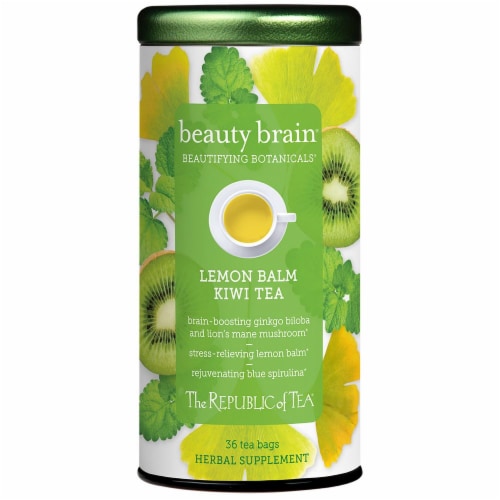 The Republic of Tea® Lemon Balm Kiwi Tea Bags