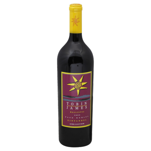 Tobin James Ballistic Zinfandel Perspective: front