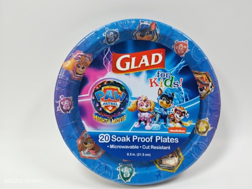 Glad Kids Paw Patrol Paper Plates, 20 ct - Fry's Food Stores