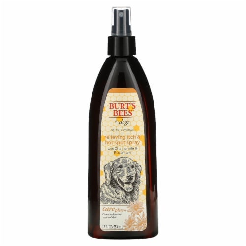 Burt s Bees Care Plus Relieving Itch Hot Spot Spray for Dogs with Chamomile Rosemary 12 fl oz Kroger