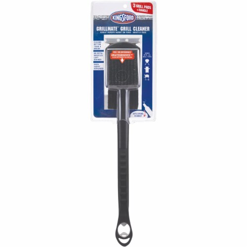 Kingsford GrillMate 14 In. Synthetic Bristles Grill Cleaning Brush BBP0139 Perspective: front