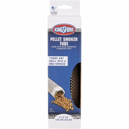Kingsford 8 In. Stainless Steel Pellet Smoker Tube BBP16532 Perspective: front