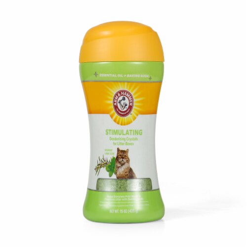 Arm & Hammer™ Stimulating Deodorizing Crystals for Litter Boxes Perspective: front