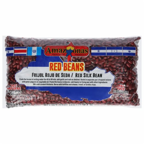 Amazonas Red Dried Silk Beans Perspective: front