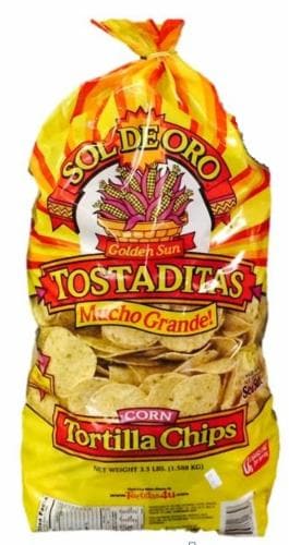 Sol De Oro Tortilla Chips Perspective: front
