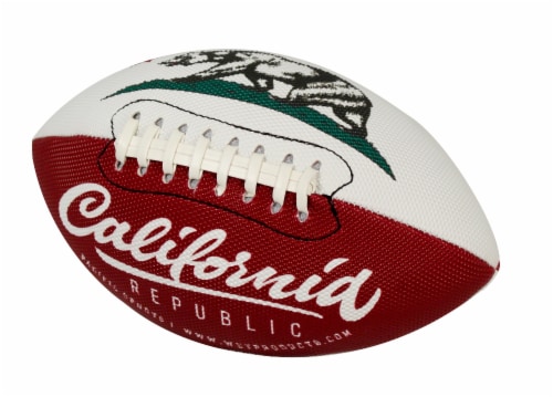 Wet Products Large Classic Stitched California Football Perspective: front