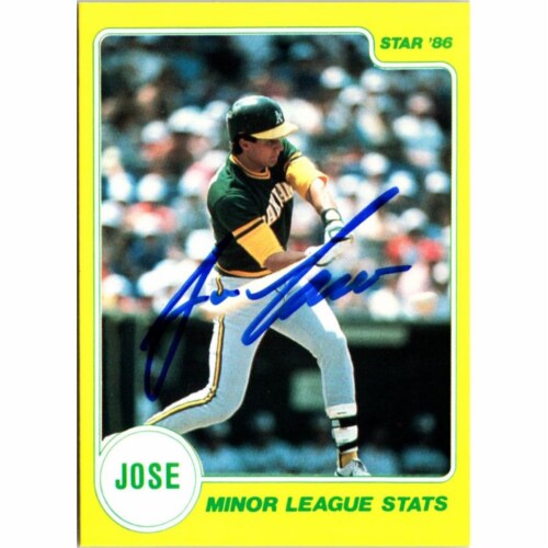 Autograph Warehouse 703169 Jose Canseco Signed Oakland Athletics