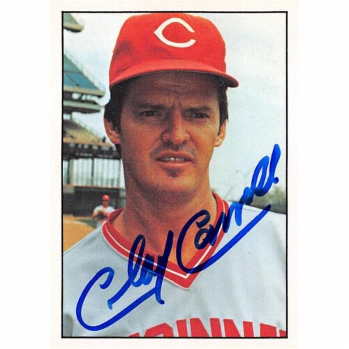 Autograph Warehouse 703308 Clay Carroll Signed Cincinnati Reds