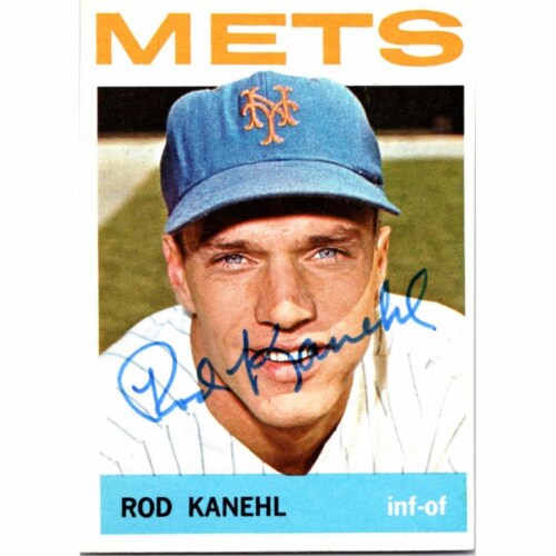 Autograph Warehouse 725387 Rod Kanehl Autographed New York Mets