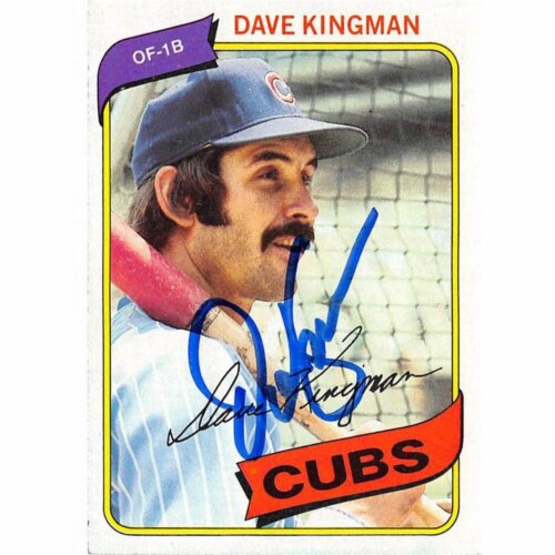 dave kingman baseball card