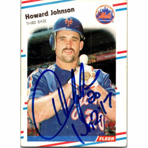 howard johnson baseball card