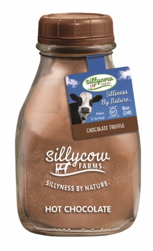 Sillycow Farms™ Chocolate Truffle Hot Chocolate Mix Perspective: front
