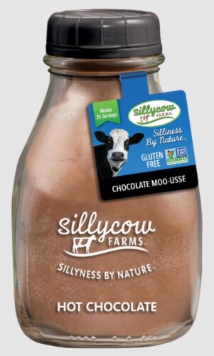 Sillycow Farms™ Chocolate Moo-usse Hot Chocolate Perspective: front